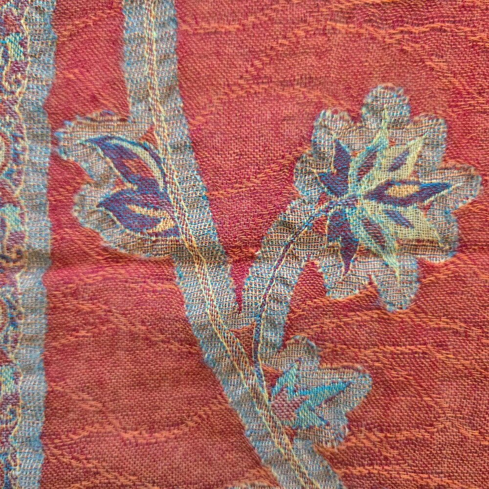 NWT Devernois Woven Wool Scarf French - Picture 11 of 15